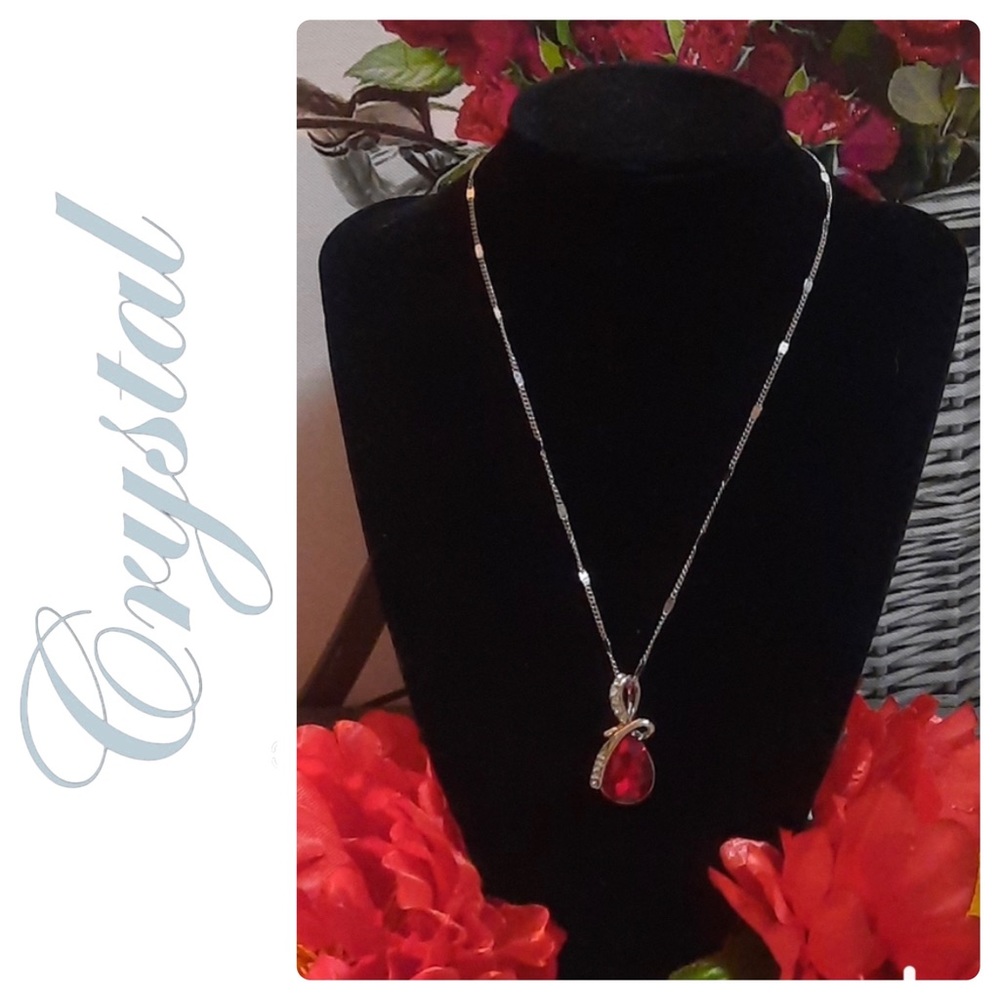 Red Stone Necklace ❤